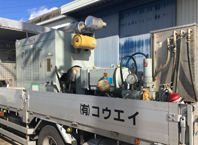 5号車 高圧洗浄車 写真B